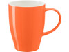 Becher aus Porzellan Paula – Orange bedrucken, Art.-Nr. 007999999_1124
