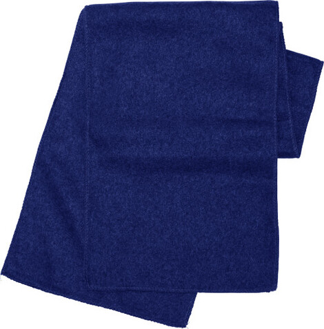 Fleece-Schal aus Polyester-Fleece Maddison – Blau bedrucken, Art.-Nr. 005999999_1743