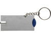 Schlüsselanhänger aus Kunststoff Madeleine – Blau bedrucken, Art.-Nr. 005999999_1987