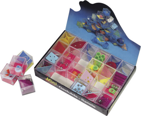 Geduldsspiel-Set aus Kunststoff Leslie – custom/multicolor bedrucken, Art.-Nr. 009999999_2324