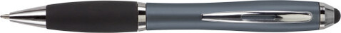 Kugelschreiber aus Kunststoff Lana – Grau bedrucken, Art.-Nr. 003999999_2430