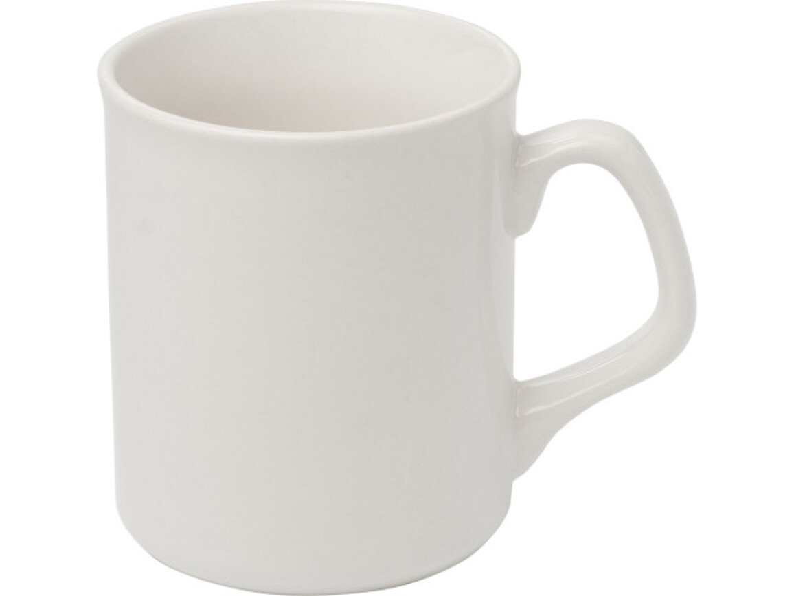 Becher aus Porzellan Jamie – Weiß bedrucken, Art.-Nr. 002999999_2834