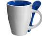 Becher aus Keramik Eduardo – Blau bedrucken, Art.-Nr. 005999999_2855