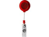 Skipasshalter aus Kunststoff Eric – Rot bedrucken, Art.-Nr. 008999999_3182