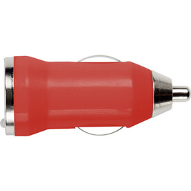 USB-KFZ-Ladestecker für Zigarettenanzünder Emmie – Rot bedrucken, Art.-Nr. 008999999_3190