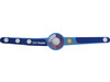 Armband aus Kunststoff Peyton – Blau bedrucken, Art.-Nr. 005999999_3195