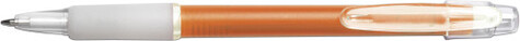 Kugelschreiber aus Kunststoff Zaria – Orange bedrucken, Art.-Nr. 007999999_3321