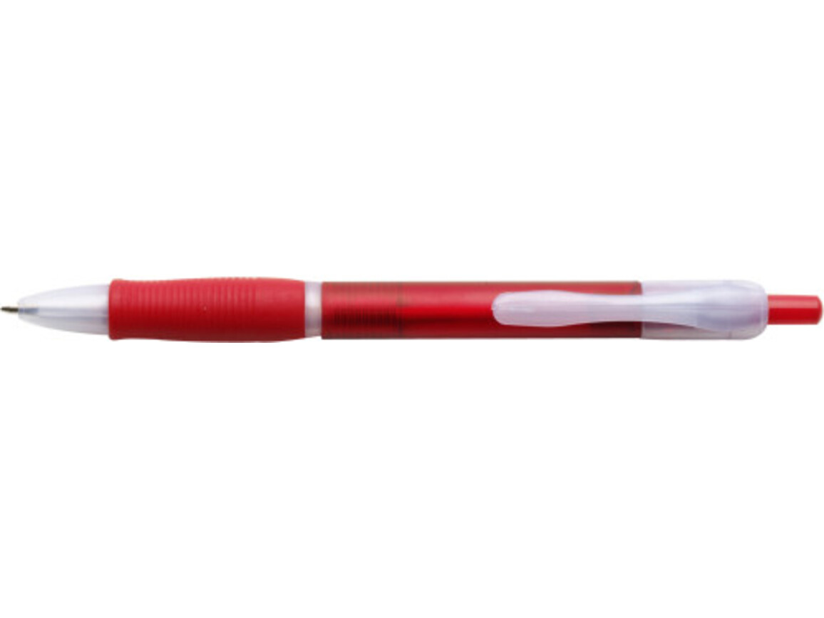 Kugelschreiber aus Kunststoff Rosita – Rot bedrucken, Art.-Nr. 008999999_3398