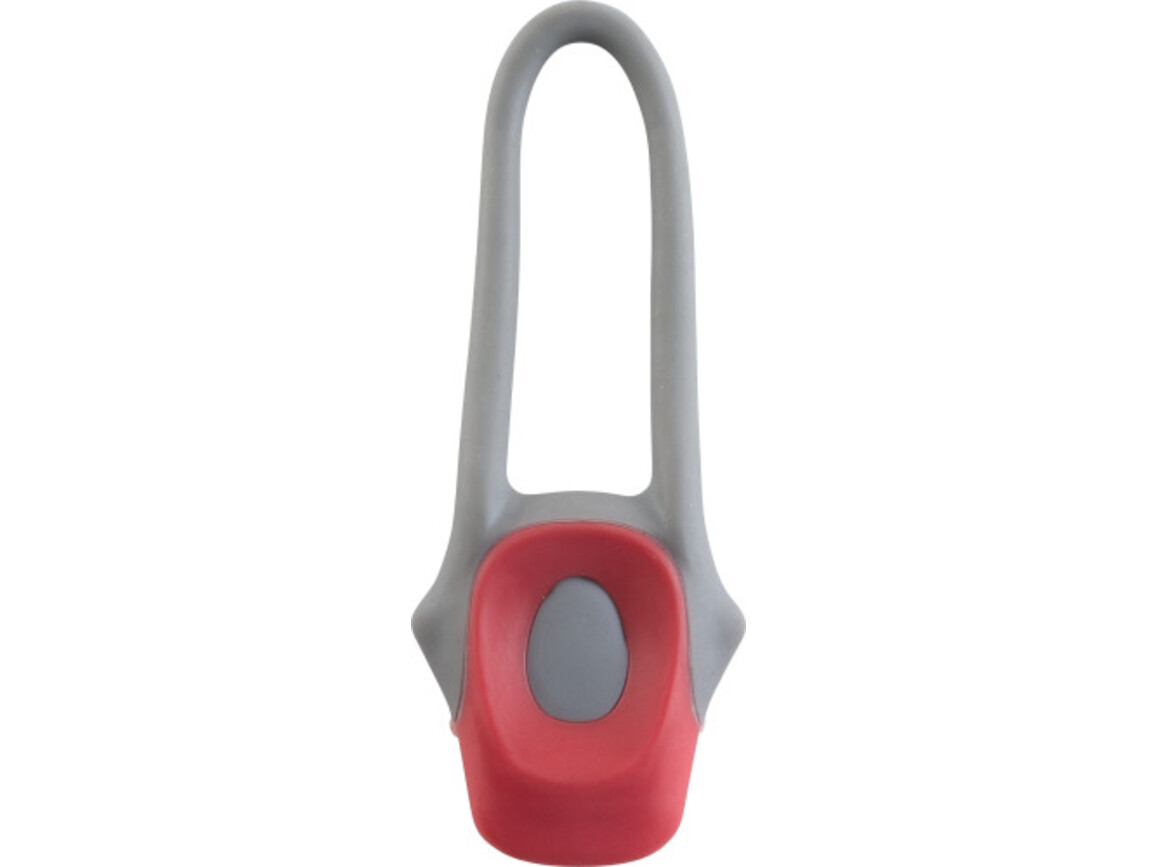 Freizeitlampe aus Kunststoff Abigail – Rot bedrucken, Art.-Nr. 008999999_3447