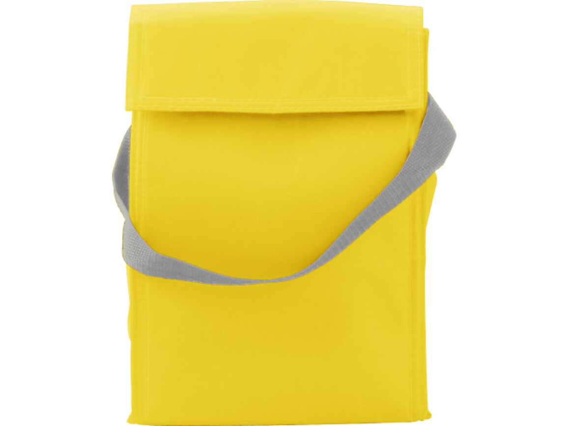 Kühltasche aus Polyester Sarah – Gelb bedrucken, Art.-Nr. 006999999_3609