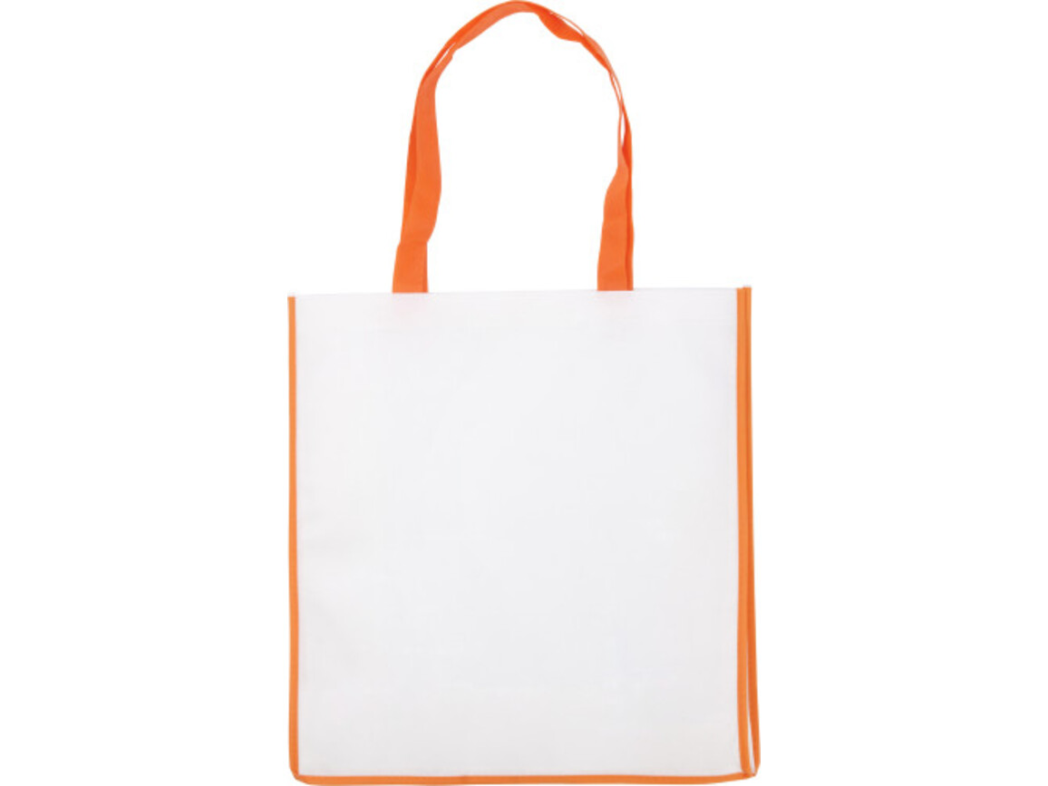 Einkaufstasche aus Non-Woven Avi – Orange bedrucken, Art.-Nr. 007999999_3610
