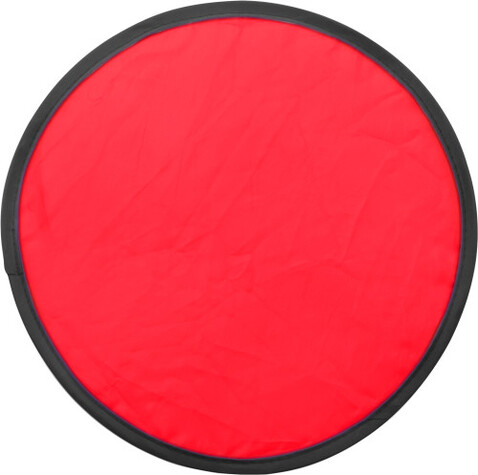 Wurfscheibe mit flexiblem Drahtseil Iva – Rot bedrucken, Art.-Nr. 008999999_3710