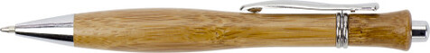 Kugelschreiber aus Bambus Meera – Braun bedrucken, Art.-Nr. 011999999_3788