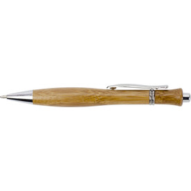 Kugelschreiber aus Bambus Meera – Braun bedrucken, Art.-Nr. 011999999_3788