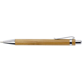 Kugelschreiber aus Bambus Colorado – Braun bedrucken, Art.-Nr. 011999999_3804