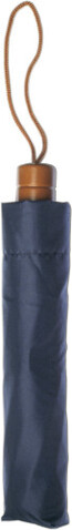 Taschenschirm aus Polyester Janelle – Blau bedrucken, Art.-Nr. 005999999_4055