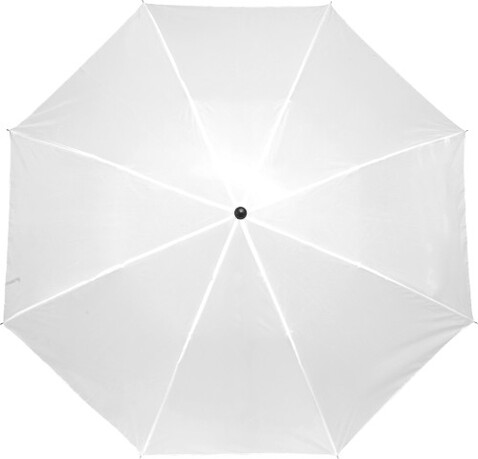 Taschenschirm aus Polyester Mimi – Weiß bedrucken, Art.-Nr. 002999999_4092