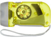 LED-Dynamotaschenlampe aus Kunststoff Tristan – Gelb bedrucken, Art.-Nr. 006999999_4532