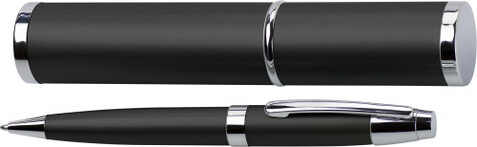 Kugelschreiber aus Metall Mark – Schwarz bedrucken, Art.-Nr. 001999999_4580