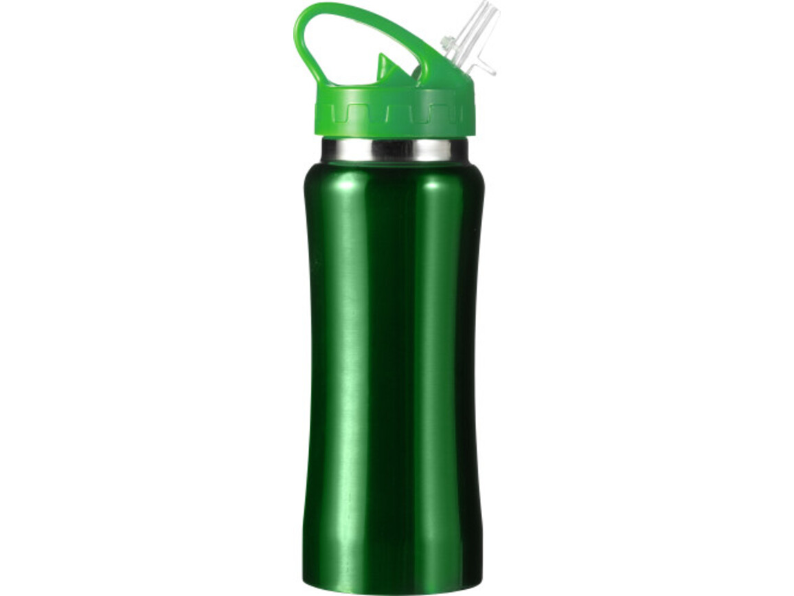 Trinkflasche aus Edelstahl Serena – Grün bedrucken, Art.-Nr. 004999999_5233