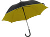 Stockschirm aus Polyester Armando – Gelb bedrucken, Art.-Nr. 006999999_5238