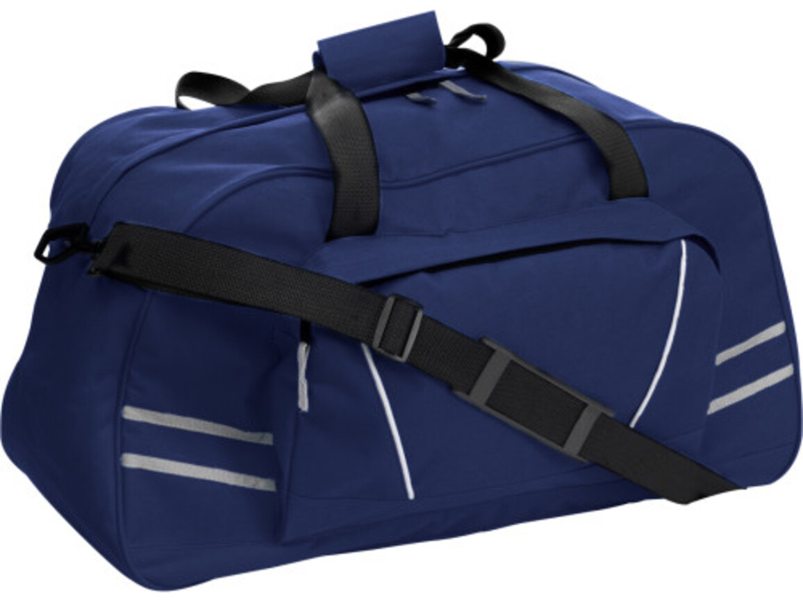 Sport-/Reisetasche aus Polyester Marwan – Blau bedrucken, Art.-Nr. 005999999_5689