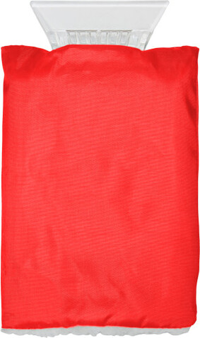 Eiskratzer aus Kunststoff Doris – Rot bedrucken, Art.-Nr. 008999999_5817