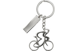 Schlüsselanhänger aus Metall Cirilio bedrucken, Art.-Nr. 6025