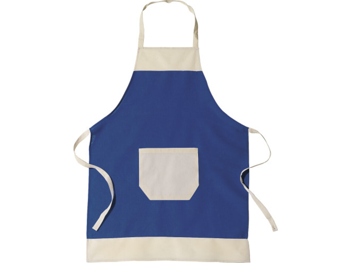 Küchen-Schürze aus Baumwolle Jobe – Blau bedrucken, Art.-Nr. 005999999_6198