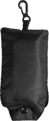 Einkaufstasche aus Polyester Vera – Schwarz bedrucken, Art.-Nr. 001999999_6264