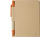Notizbuch aus Karton Cooper – Orange bedrucken, Art.-Nr. 007999999_6419