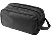 Kulturtasche aus Polyester Calista – Schwarz bedrucken, Art.-Nr. 001999999_6425
