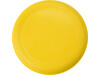 Wurfscheibe aus Kunststoff Jolie – Gelb bedrucken, Art.-Nr. 006999999_6456