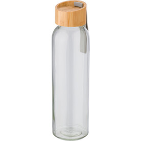 Trinkflasche aus Glas (500 ml) Marc – Braun bedrucken, Art.-Nr. 011999999_662808