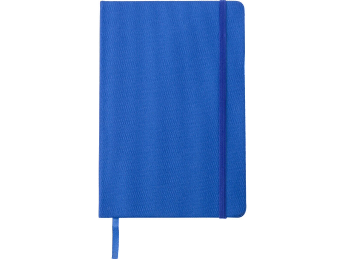 RPET Notizbuch (DIN A5) Samira – Blau bedrucken, Art.-Nr. 005999999_671497