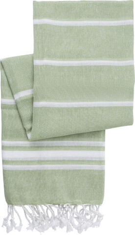 Hamman-Handtuch aus 100% Baumwolle Riyad – Hellgrün bedrucken, Art.-Nr. 029999999_675310