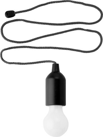 LED-Lampe aus ABS-Kunststoff Kirby – Schwarz bedrucken, Art.-Nr. 001999999_6984