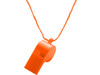 Trillerpfeife aus Kunststoff Josh – Orange bedrucken, Art.-Nr. 007999999_7060