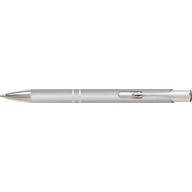 Kugelschreiber aus Aluminium Delia – Silber bedrucken, Art.-Nr. 032999999_7061