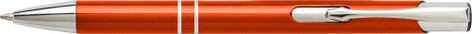 Kugelschreiber aus Aluminium Delia – Orange bedrucken, Art.-Nr. 007999999_7061