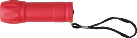 ABS-Taschenlampe Keira – Rot bedrucken, Art.-Nr. 008999999_709302