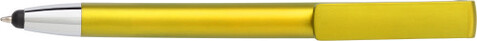 Kugelschreiber aus ABS-Kunststoff Calvin – Gelb bedrucken, Art.-Nr. 006999999_7124
