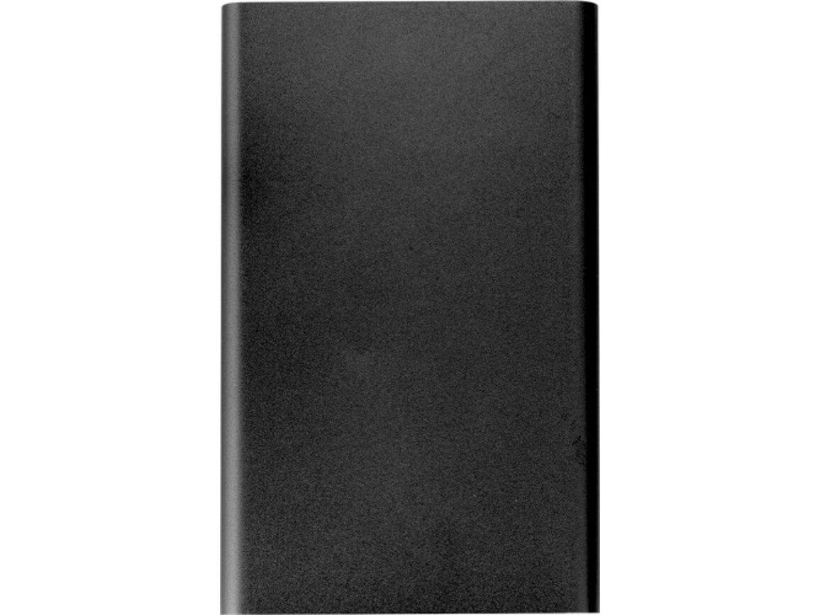 Powerbank aus Aluminium Ezra – Schwarz bedrucken, Art.-Nr. 001999999_7298