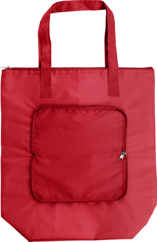 Kühltasche aus Polyester (210T) Hal – Rot bedrucken, Art.-Nr. 008999999_739612
