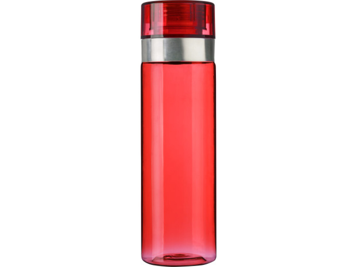 Trinkflasche aus Kunststoff Artemio – Rot bedrucken, Art.-Nr. 008999999_7479