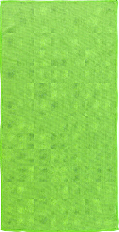 Handtuch aus Microfaser Dakota – Limettengrün bedrucken, Art.-Nr. 019999999_7483