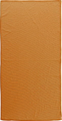 Handtuch aus Microfaser Dakota – Orange bedrucken, Art.-Nr. 007999999_7483