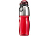 Trinkflasche aus Kunststoff Emberly – Rot bedrucken, Art.-Nr. 008999999_7551