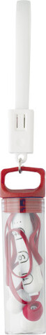 BT/Wireless Kopfhörer aus Kunststoff Joss – Rot bedrucken, Art.-Nr. 008999999_7815