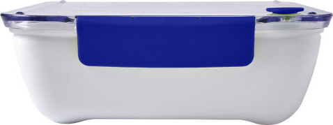 Lunchbox aus Kunststoff Augustin – Blau bedrucken, Art.-Nr. 005999999_7844